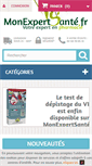 Mobile Screenshot of monexpertsante.fr